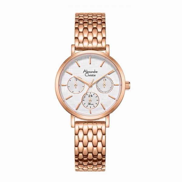 Alexandre Christie AC 2C33 Rosegold White BFBRGSL